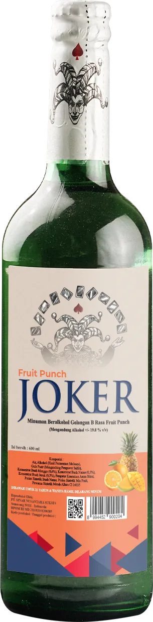 Botol Joker Fruitpunch
