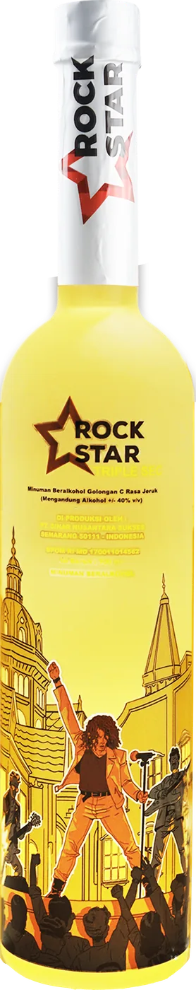 Botol Rockstar Triple Sec